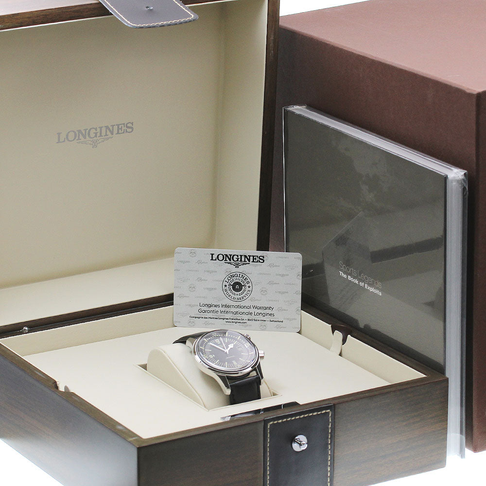 LONGINES Legend diver L3.774.4 Date Black Dial Automatic Men's Watch_833226