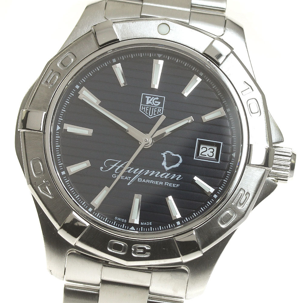 TAG HEUER Aquaracer Hayman Island WAP201Y Date Automatic Men's_833423