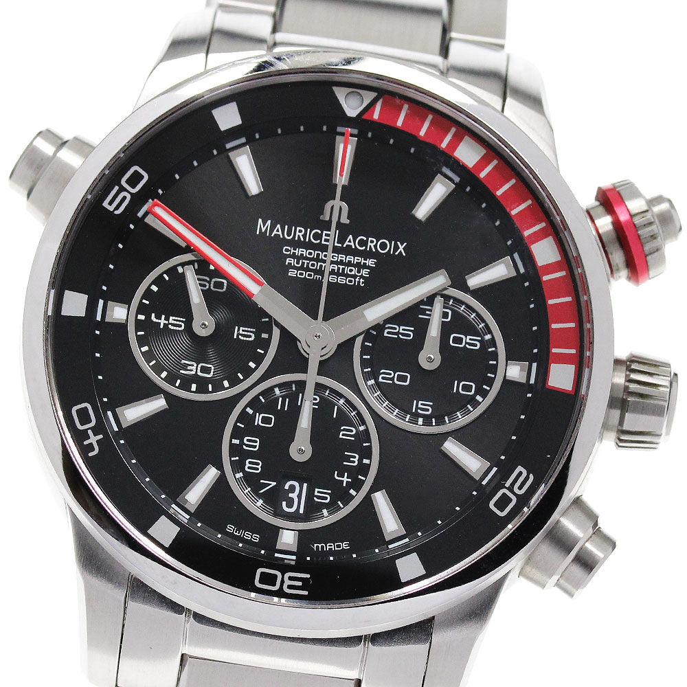 MAURICE LACROIX Pontos S PT16018-SS002-330 Chronograph Automatic Men's _833486