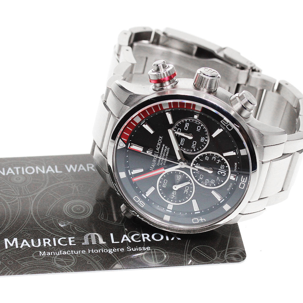 MAURICE LACROIX Pontos S PT16018-SS002-330 Chronograph Automatic Men's _833486