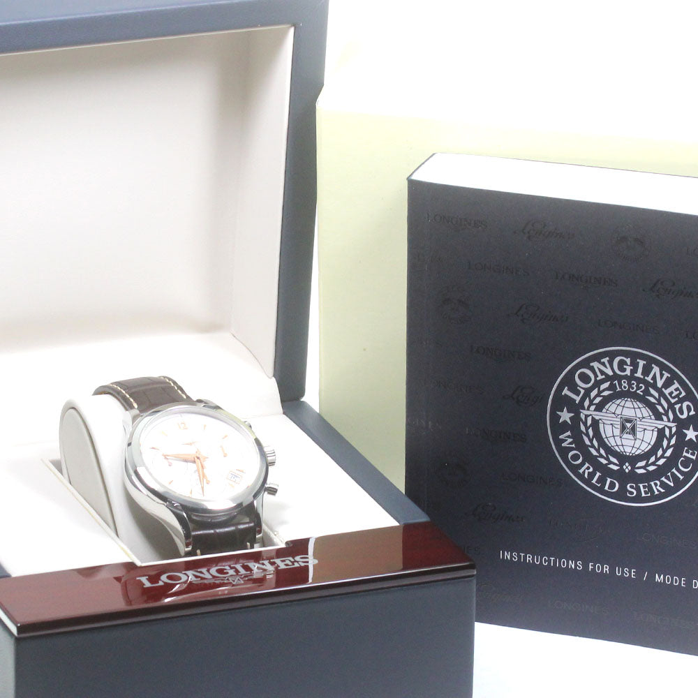 LONGINES Heritage Collection Column Wheel L2.750.4 Chronograph Silver Dial Automatic Men's Watch_833491