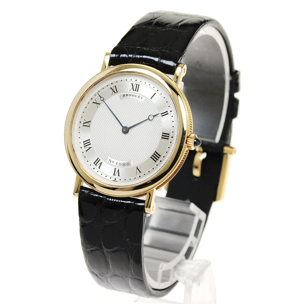 Breguet Classic 3390 18K Yellow Gold Silver Dial Automatic Men's Watch_833492