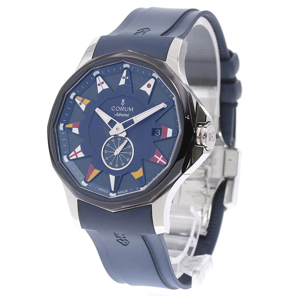 CORUM Admiral Legend 01.0090 Date Small Second Navy Dial Automatic Men's_833601