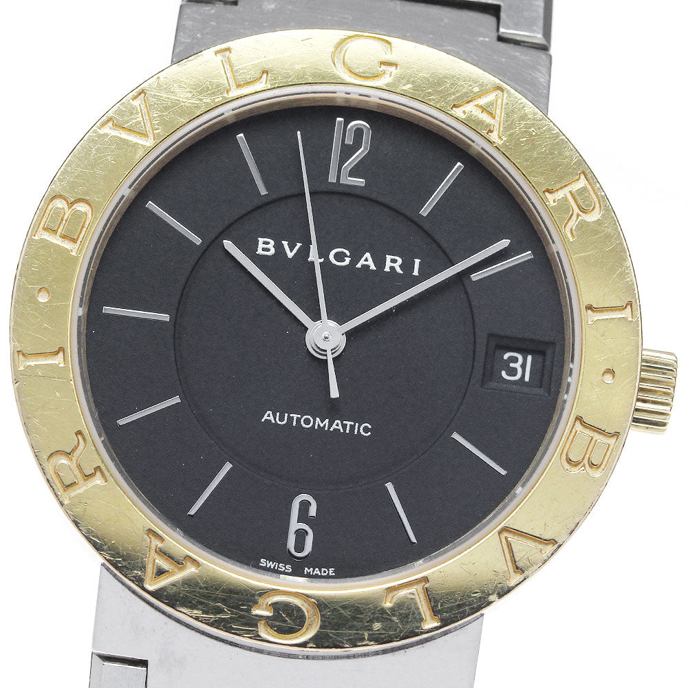 BVLGARI BVLGARIBVLGARI BB33SGAUTO Date Black Dial Automatic Men's Watch_833638
