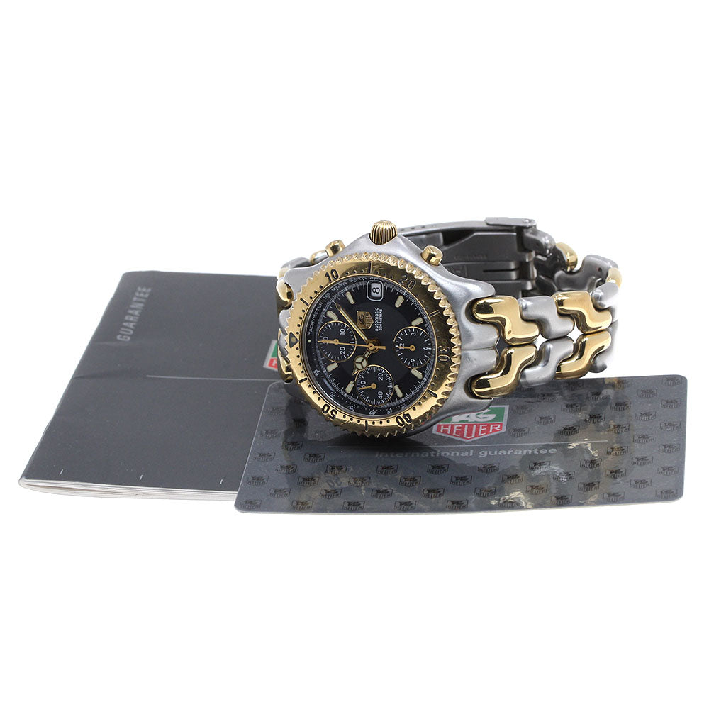 TAG HEUER S/el CG2121-R0 Chronograph black Dial Automatic Men's Watch_833646