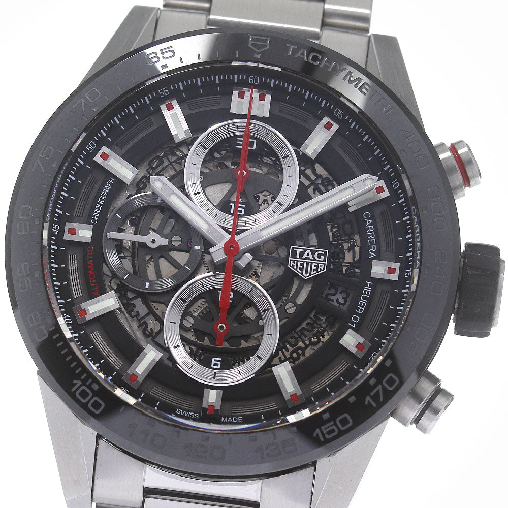 TAG HEUER Carrera CAR201V-0 Chronograph Caliber Heuer 01 Auto Men's Watch_833672