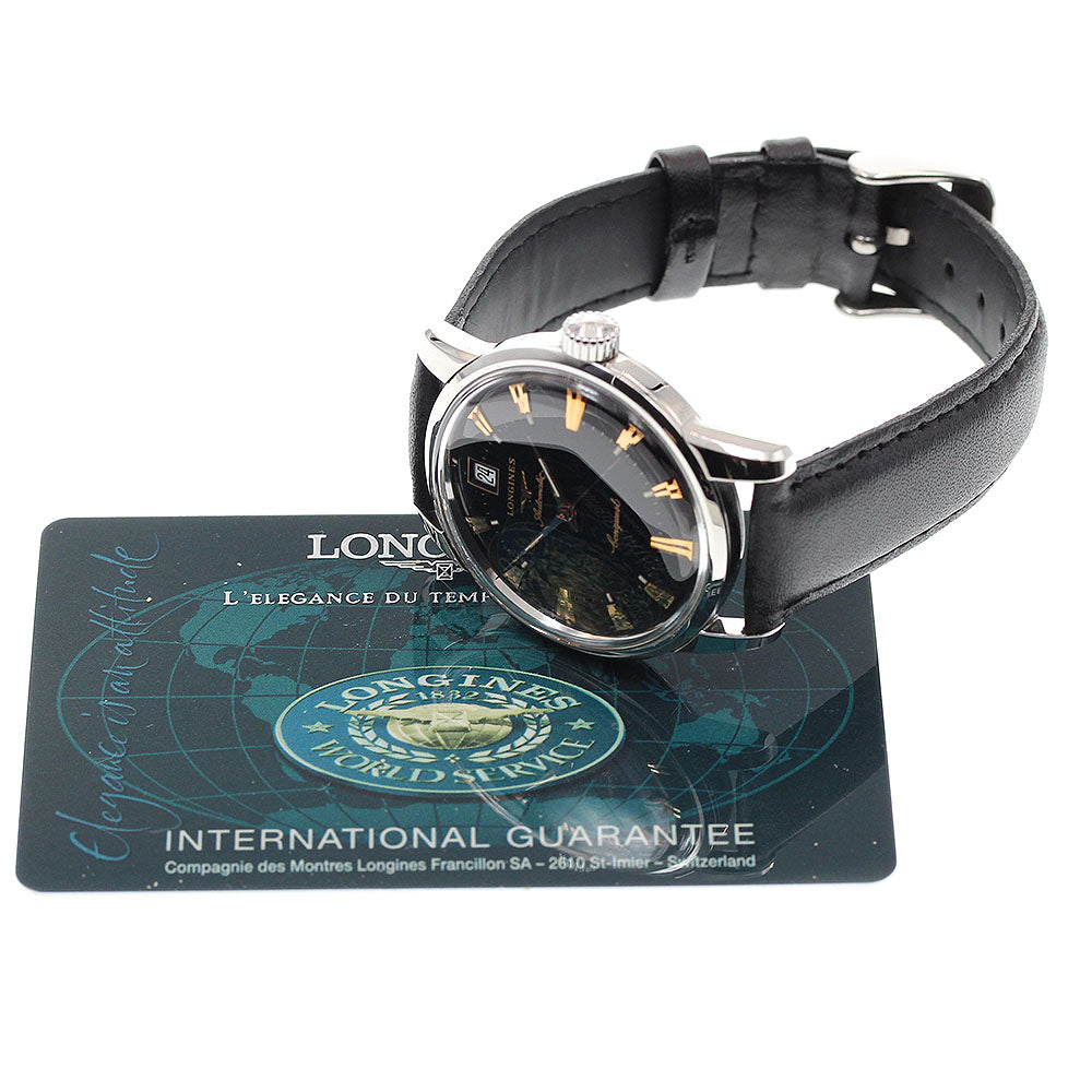 LONGINES Conquest L1.611.4 Date black Dial Automatic Men's Watch_833675