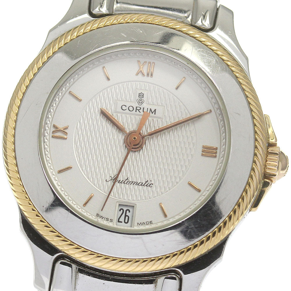 CORUM Horlogerie 145.311.24M084 Date Silver Dial Automatic Ladies Watch_833739