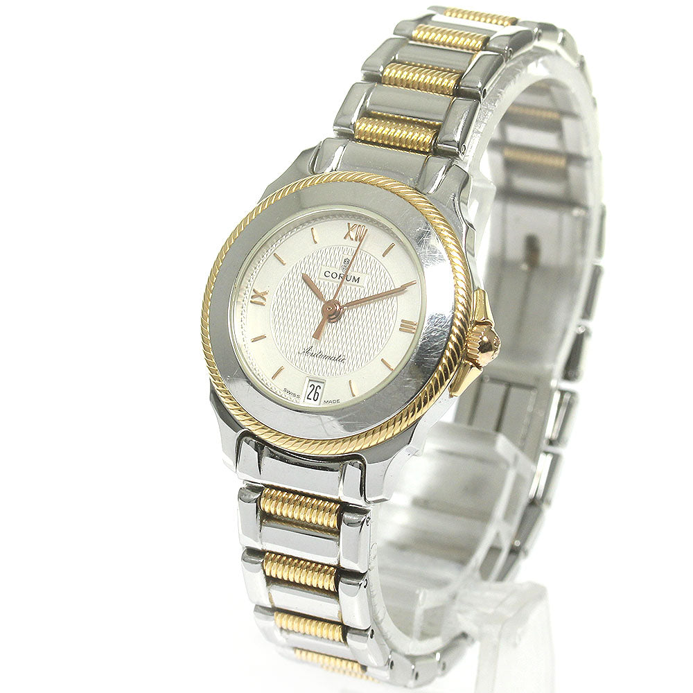 CORUM Horlogerie 145.311.24M084 Date Silver Dial Automatic Ladies Watch_833739