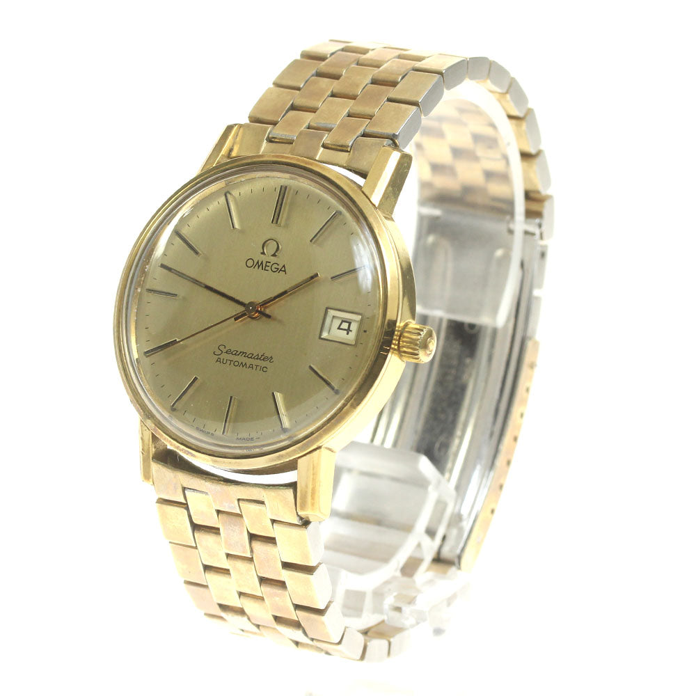 OMEGA Seamaster 166.0202 Date cal.1010 Gold Dial Automatic Men's Watch_833830