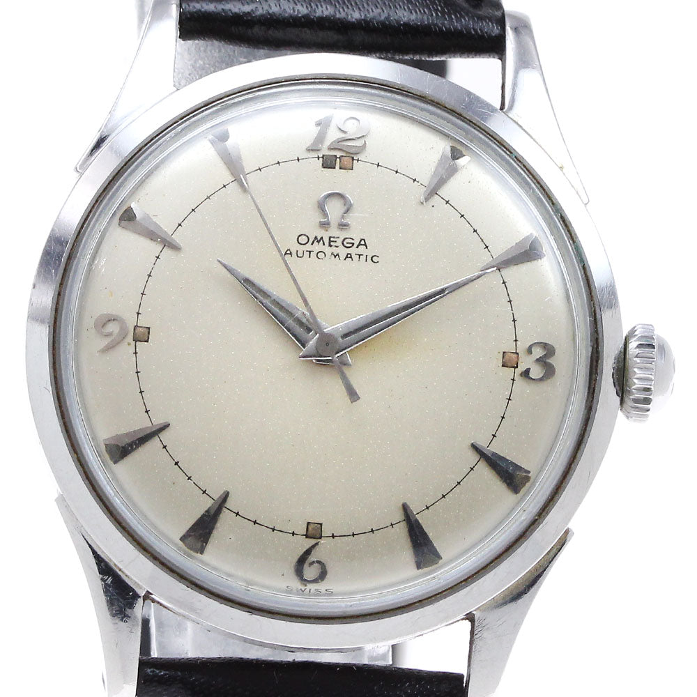 OMEGA 2635-6 Harfloater cal.351 Silver Dial Automatic Men's Watch_833849