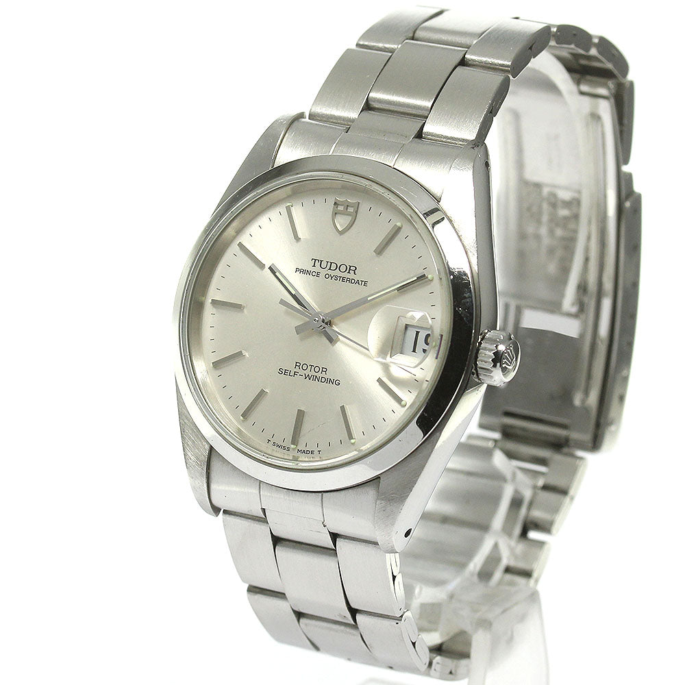 TUDOR Prince Oyster Date 74000N Cal.2824-2 Silver Dial Automatic Boy's_833875