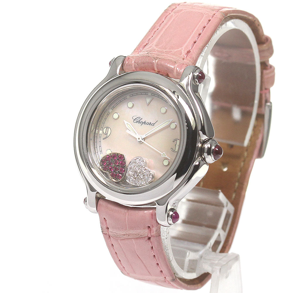 Chopard Happy sports 27/8238-21 moving heart Pink shell Dial Quartz Ladies Watch_833964