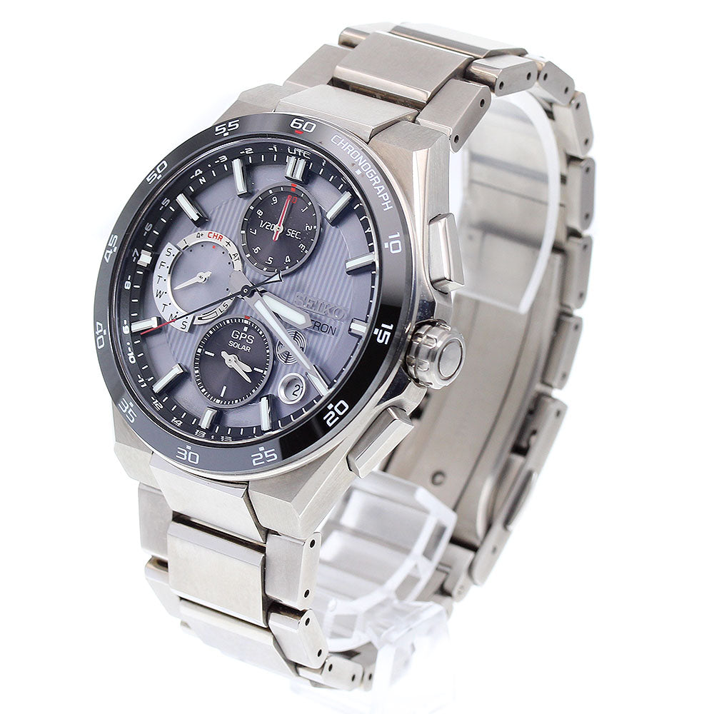 SEIKO Astron SBXC153/5X83-0AA0 GPS Solar Powered Radio Men's Watch_834039