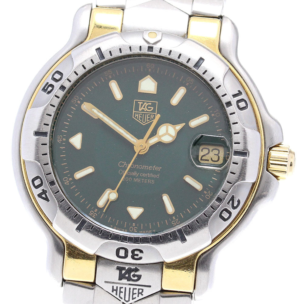 TAG HEUER 6000 series chronometer WH5153-K1 Date Automatic Men's Watch_834073