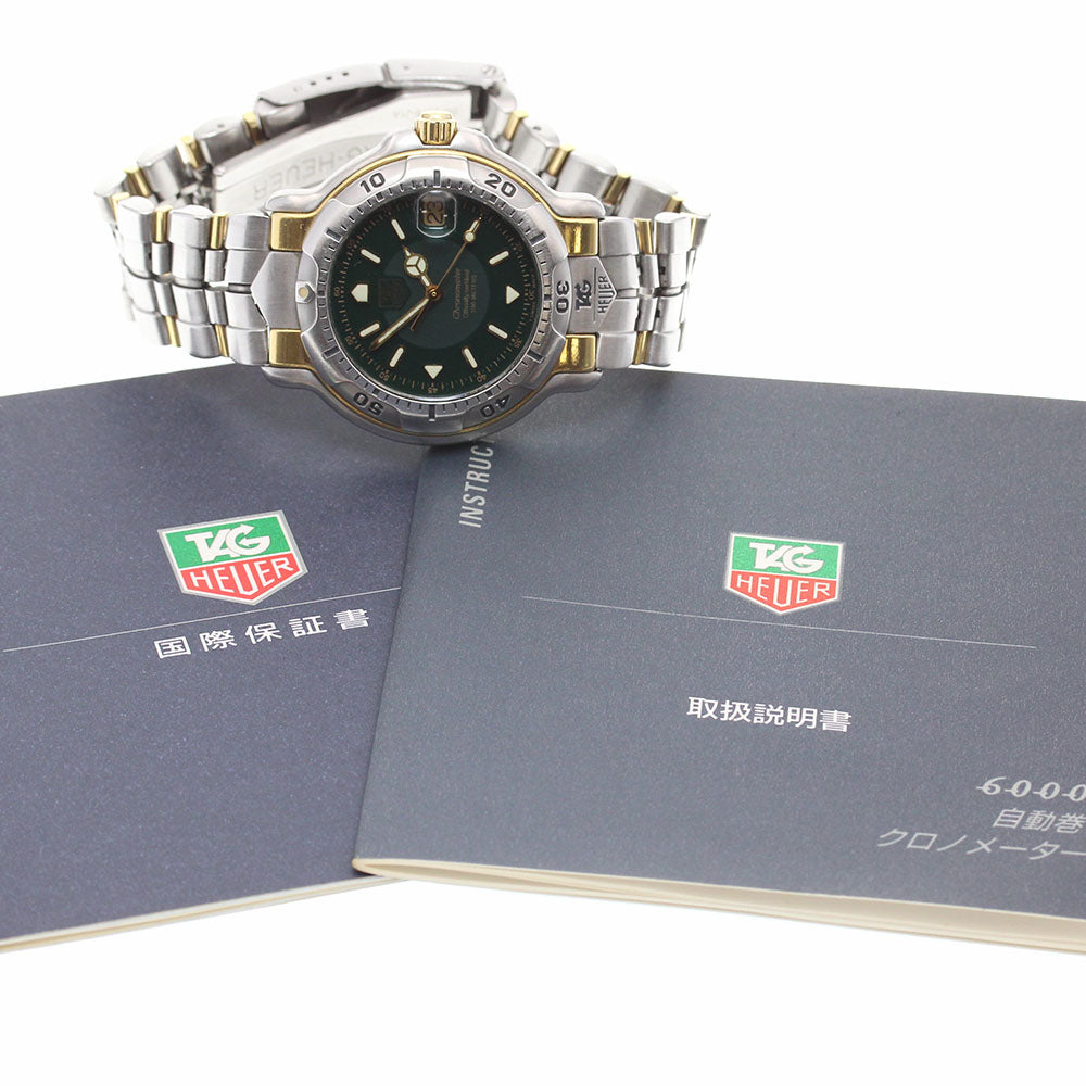 TAG HEUER 6000 series chronometer WH5153-K1 Date Automatic Men's Watch_834073