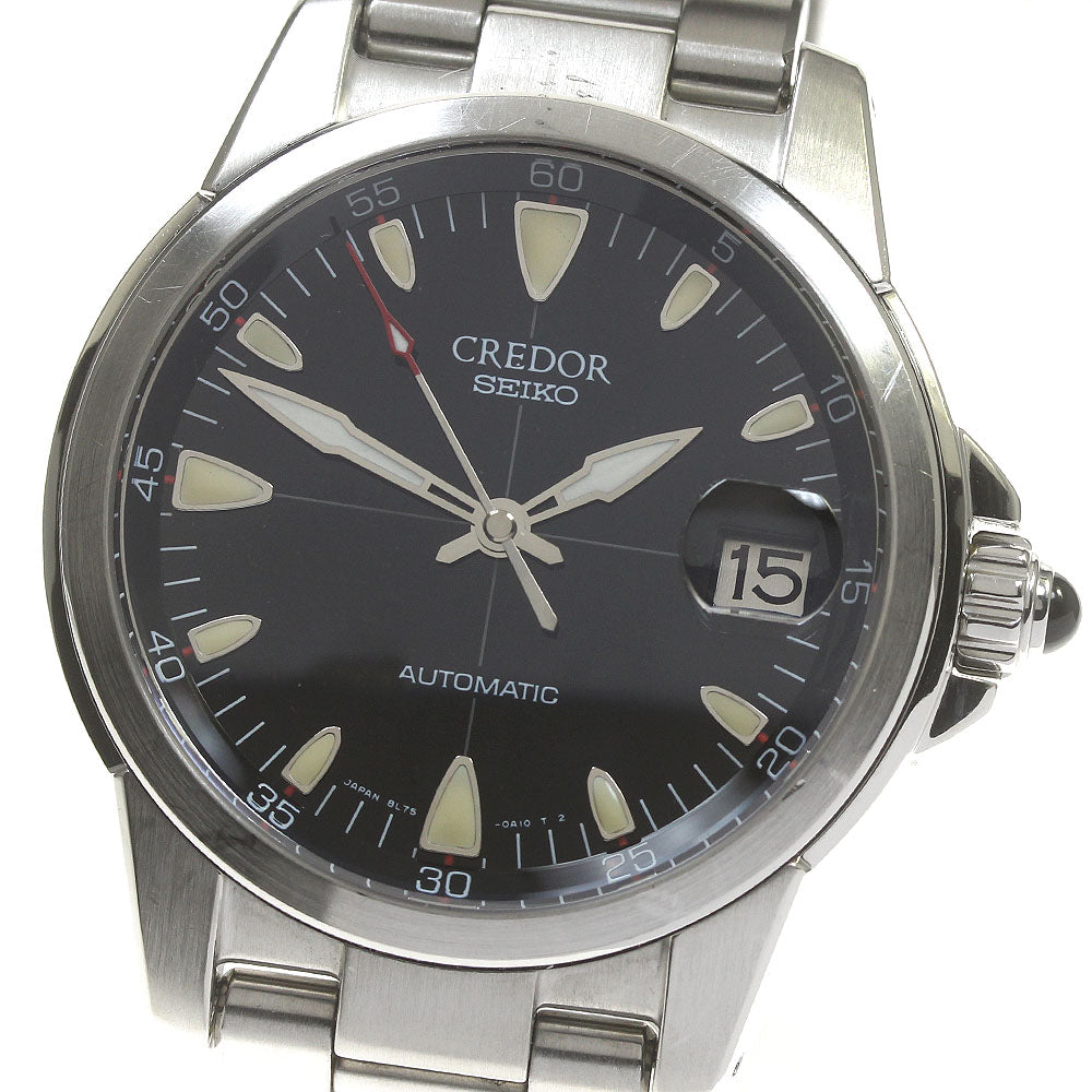 SEIKO CREDOR Phoenix 8L75-0A10/GCBR997 black Dial Automatic Men's Watch_834102