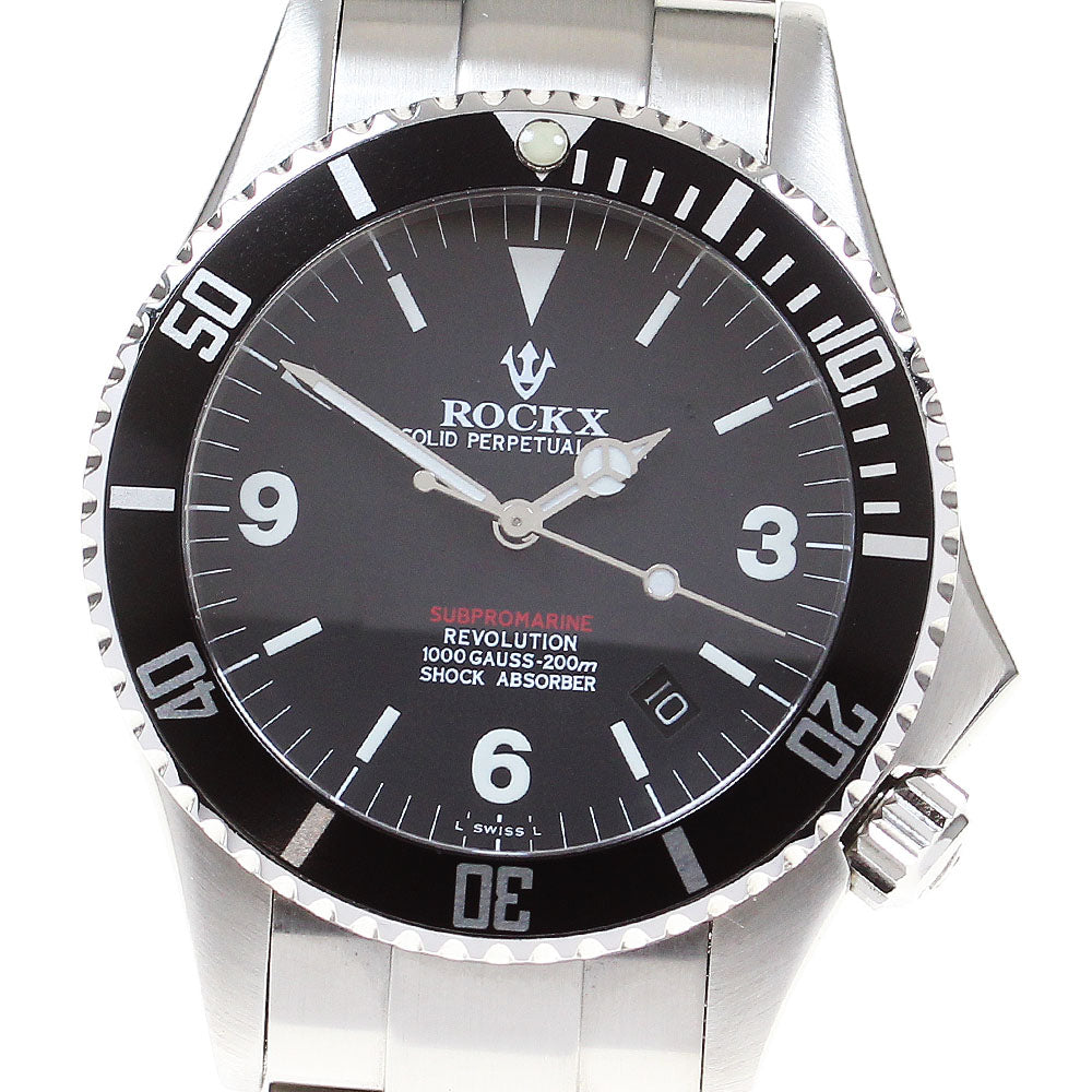 R.X.W ROCKX Subpro Marine black Dial Automatic Men's Watch_834106