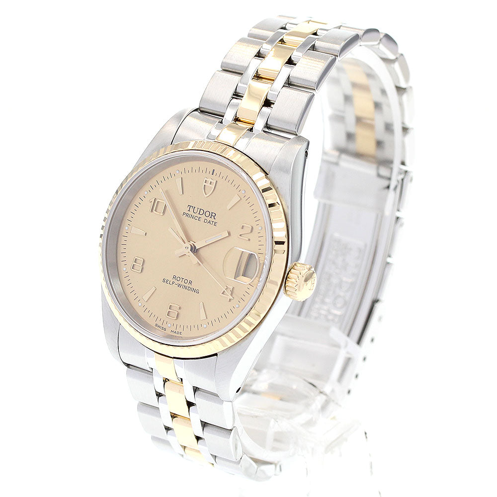 TUDOR Prince Date 72033 YG 2 tone cal.2824-2 Automatic Boy's Watch_834352