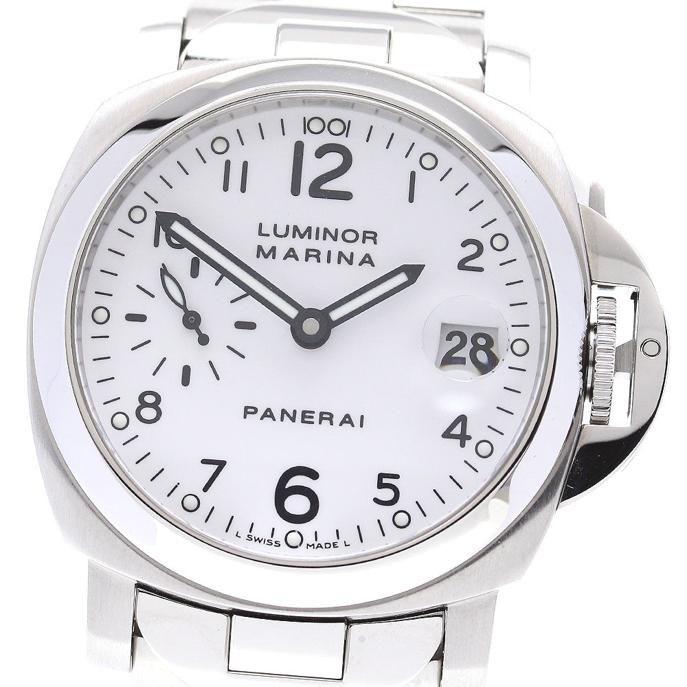 PANERAI Luminor Marina PAM00051 Date Small Second Automatic Men's Watch_834393