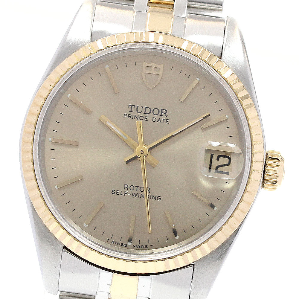 TUDOR Prince Date 72033 YG 2 tone cal.2824-2 Automatic Boy's Watch_834402