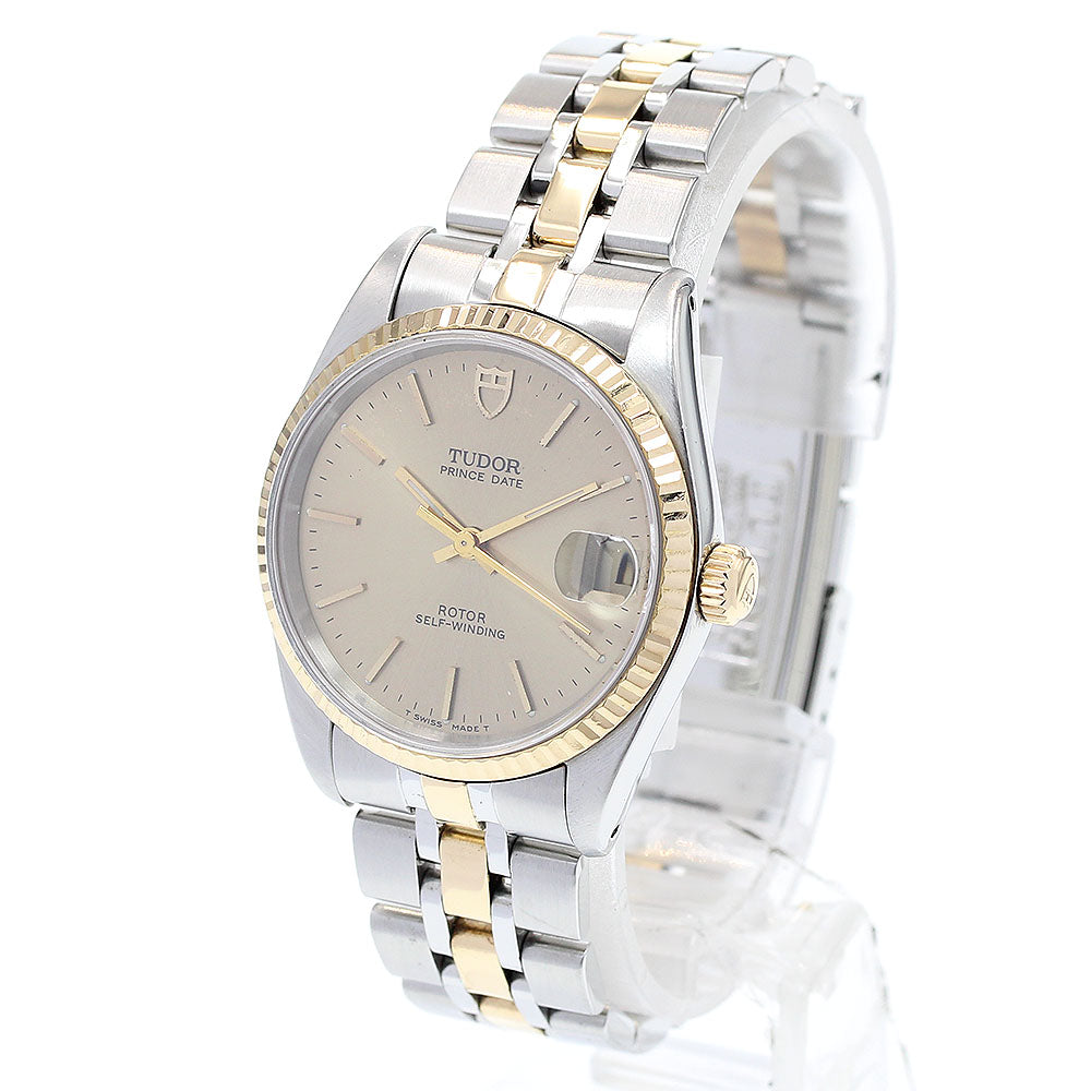 TUDOR Prince Date 72033 YG 2 tone cal.2824-2 Automatic Boy's Watch_834402