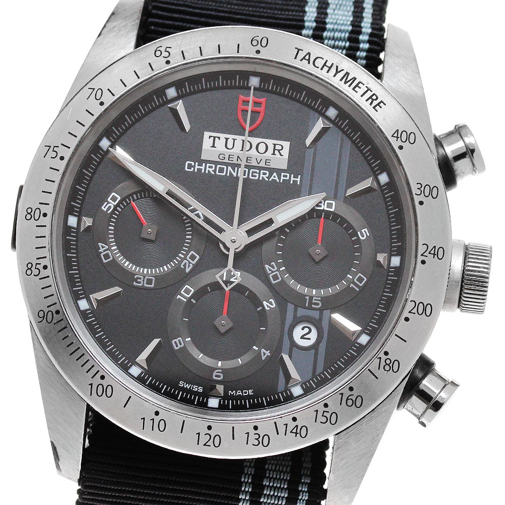 TUDOR Fast rider 42000 Chronograph Black Grey Dial Automatic Men's Watch_834433