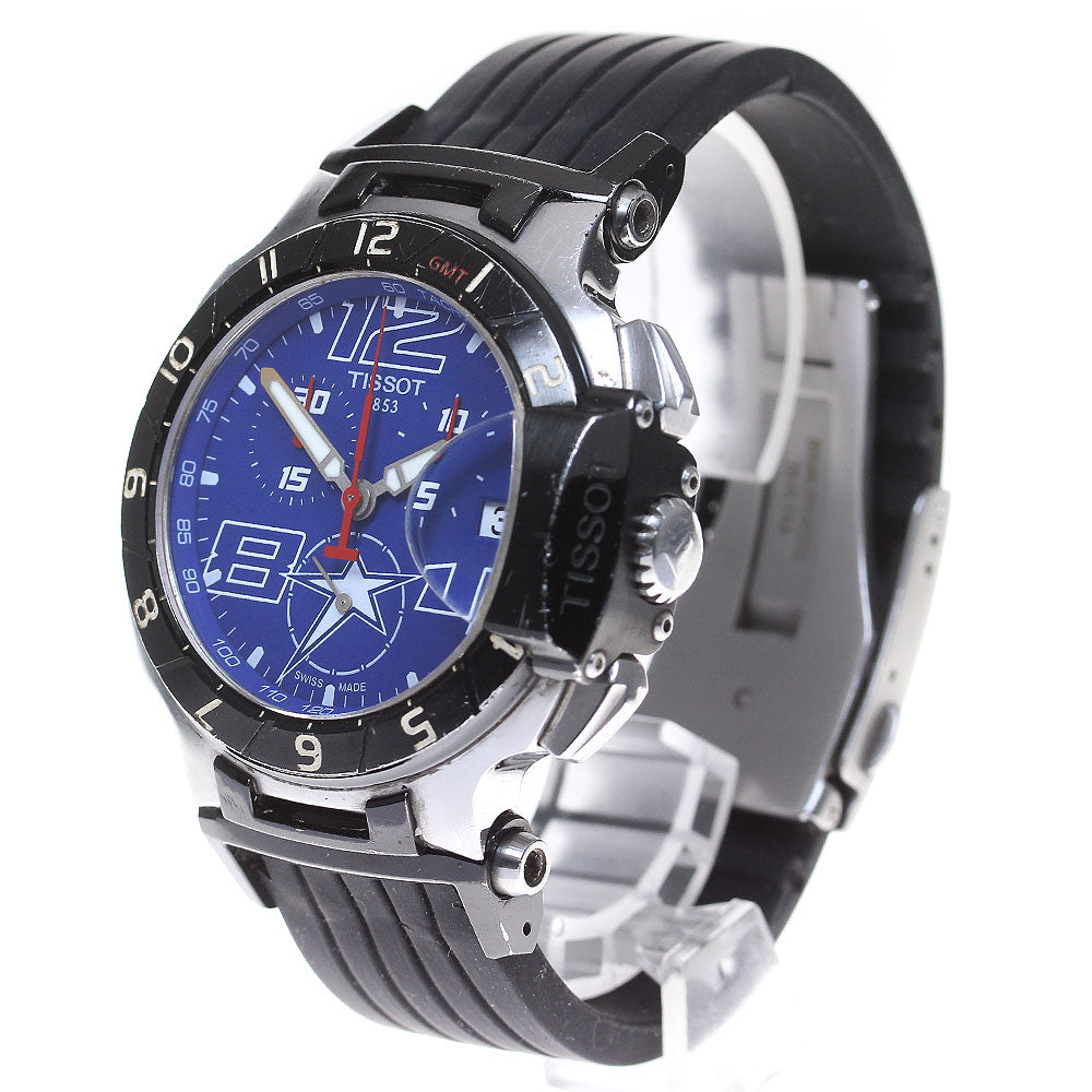TISSOT T Race MotoGP 2014 Nicky Hayden Chronograph Blue Dial Quartz Men's_834441