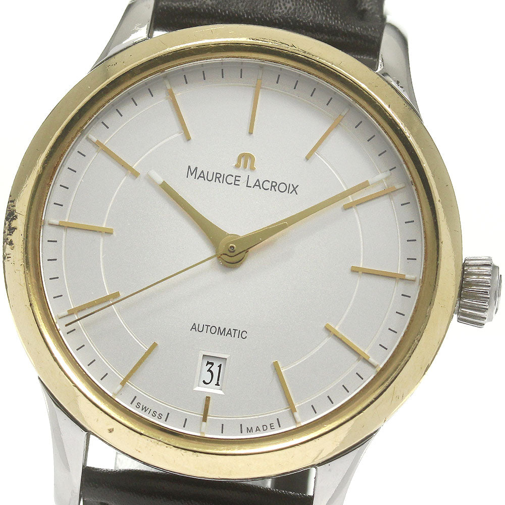 MAURICE LACROIX Les Classics LC6017 Date white Dial Automatic Men's Watch_834447