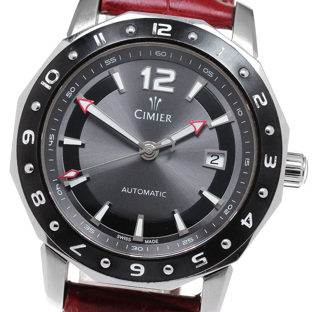 CIMIER Seven Seas 6198 Date Gray Dial Automatic Men's Watch_834457