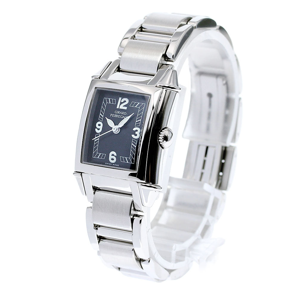 GIRARD PERREGAUX vintage 2590 black Dial Hand Winding Ladies Watch_834467