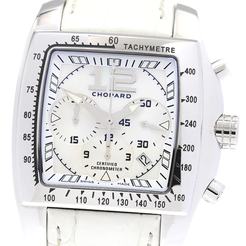 Chopard Milia Tycoon 8961 Chronograph White shell Dial Automatic Men's Watch_834510