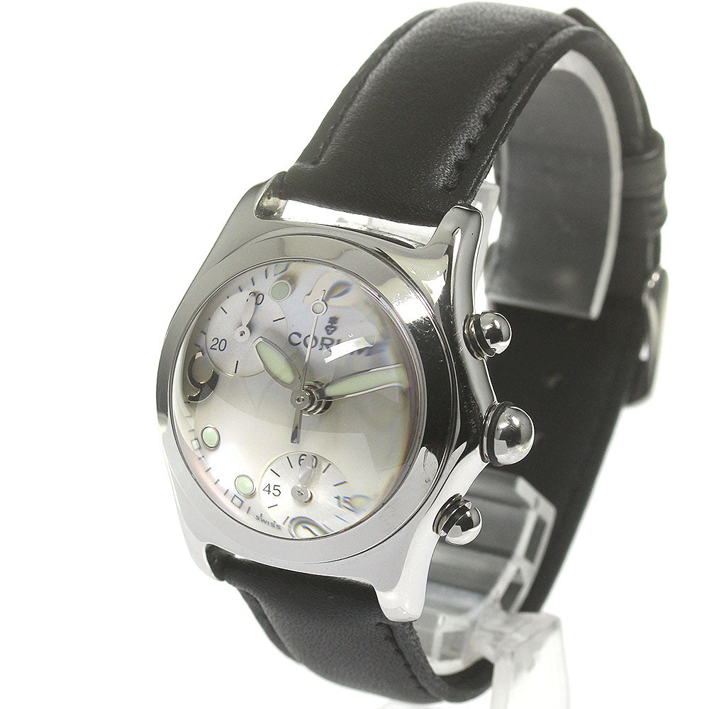 CORUM bubble 196.150.20 Date Chronograph White shell Dial Quartz Ladies_834513