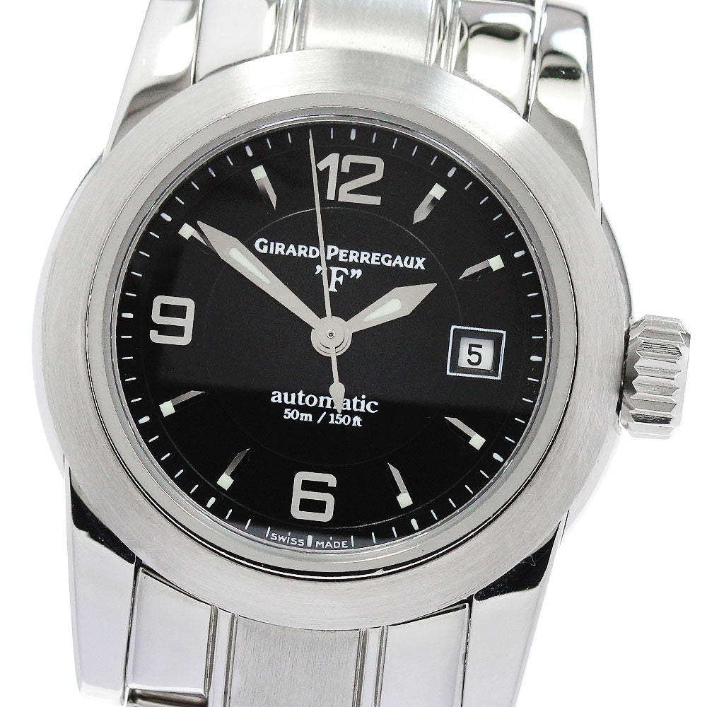 GIRARD PERREGAUX 8039 Date black Dial Automatic Ladies Watch_834524
