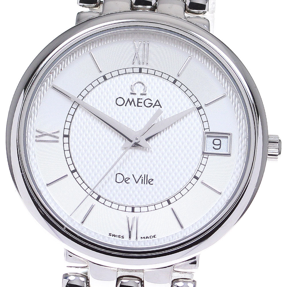 OMEGA De Ville 7514.31 Date Silver Dial Quartz Men's Watch_834589