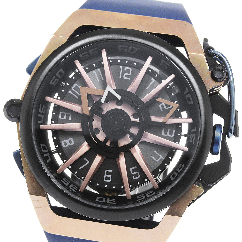 MAZZUCATO R.I.M. RIM.02-BLCG6 Automatic Quartz Reversible skeleton Dial Automatic Men's Watch_834623