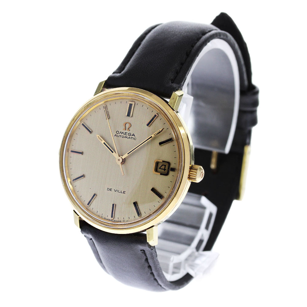 OMEGA De Ville Date gold Dial Automatic Men's Watch_834628