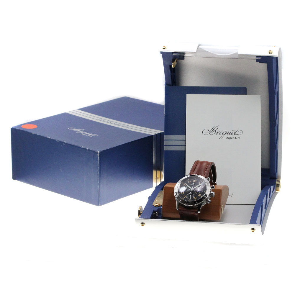 Breguet Aeronaval type XX 3800 Chronograph black Dial Automatic Men's_834637