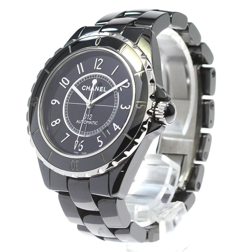 CHANEL J12 42mm H2980 Black ceramic black Dial Automatic Men's Watch_834732
