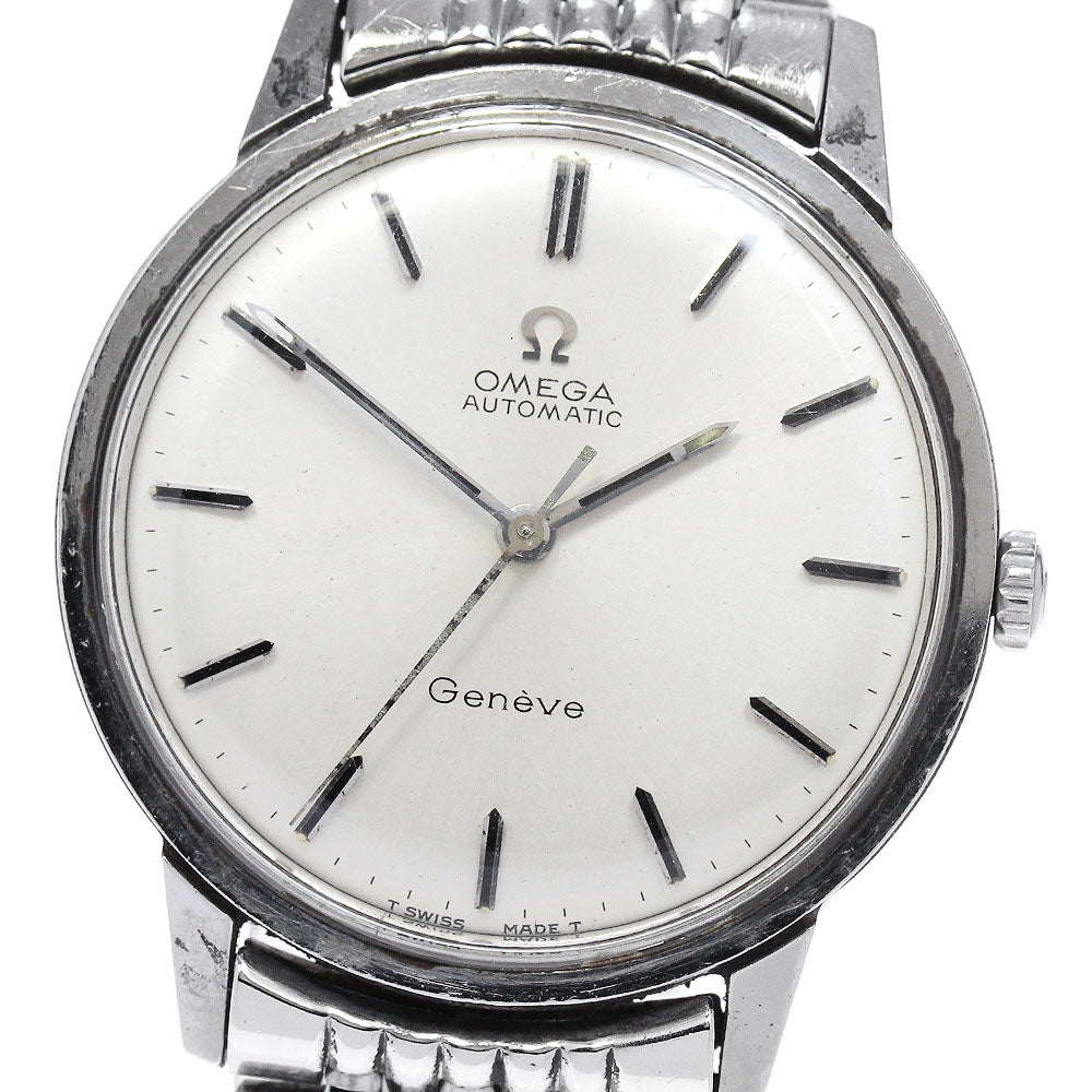 OMEGA Geneve 165.002 Cal.552 Rice Bracelet Silver Dial Automatic Men's_834789