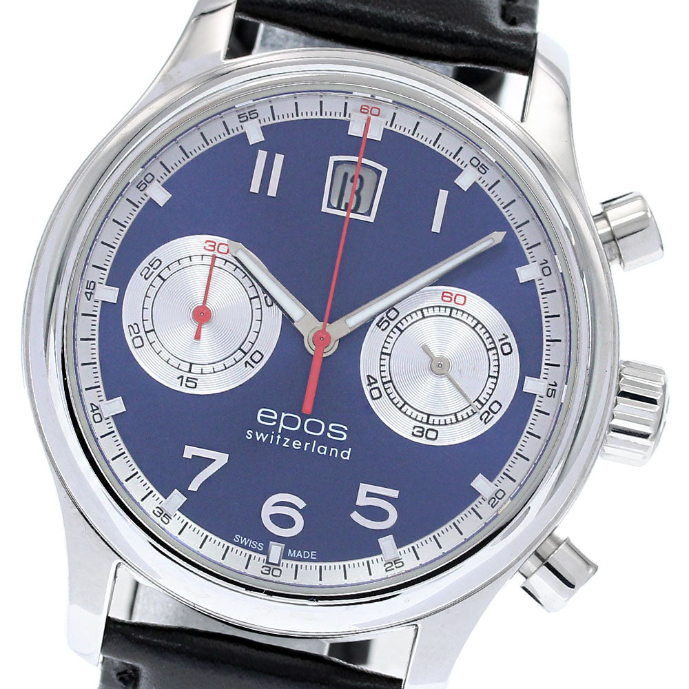 EPOS Originale Chronograph Navy Dial Automatic Men's Watch_834861