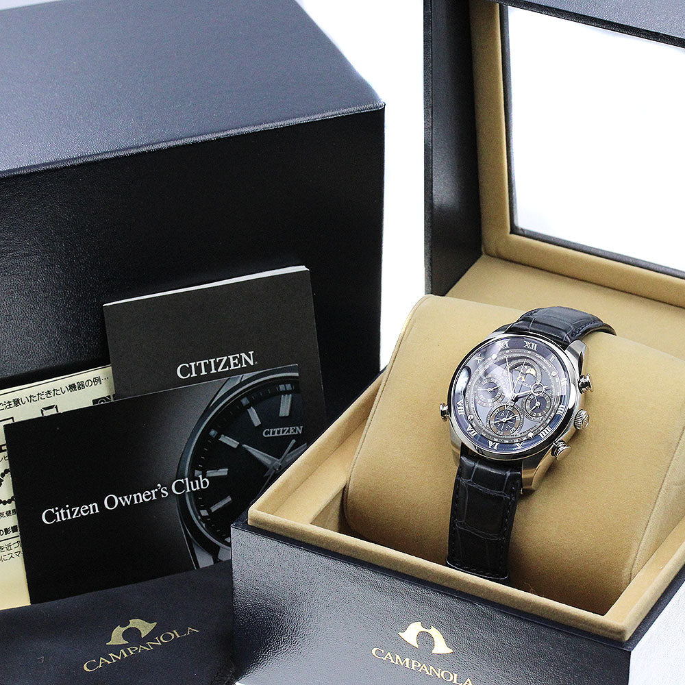 CITIZEN Campanola AH4080-01L/6772-T025323 Grand Complication, Navy Blue, Limited to 300 pieces Navy Dial Quartz Men's Watch_834888