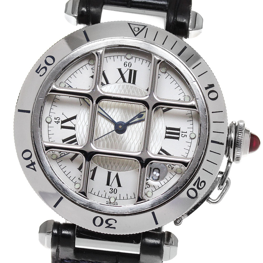 CARTIER Pasha grid W3102255 150th anniversary model limited to 1847 pieces Silver Dial Automatic Men's Watch_834908