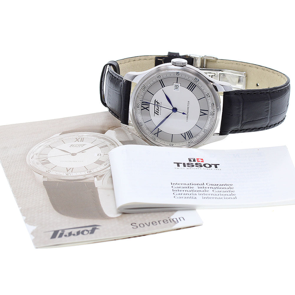 TISSOT Heritage Sovereign T66.1.725.33 Chronometer Silver Dial Automatic Men's Watch_834917