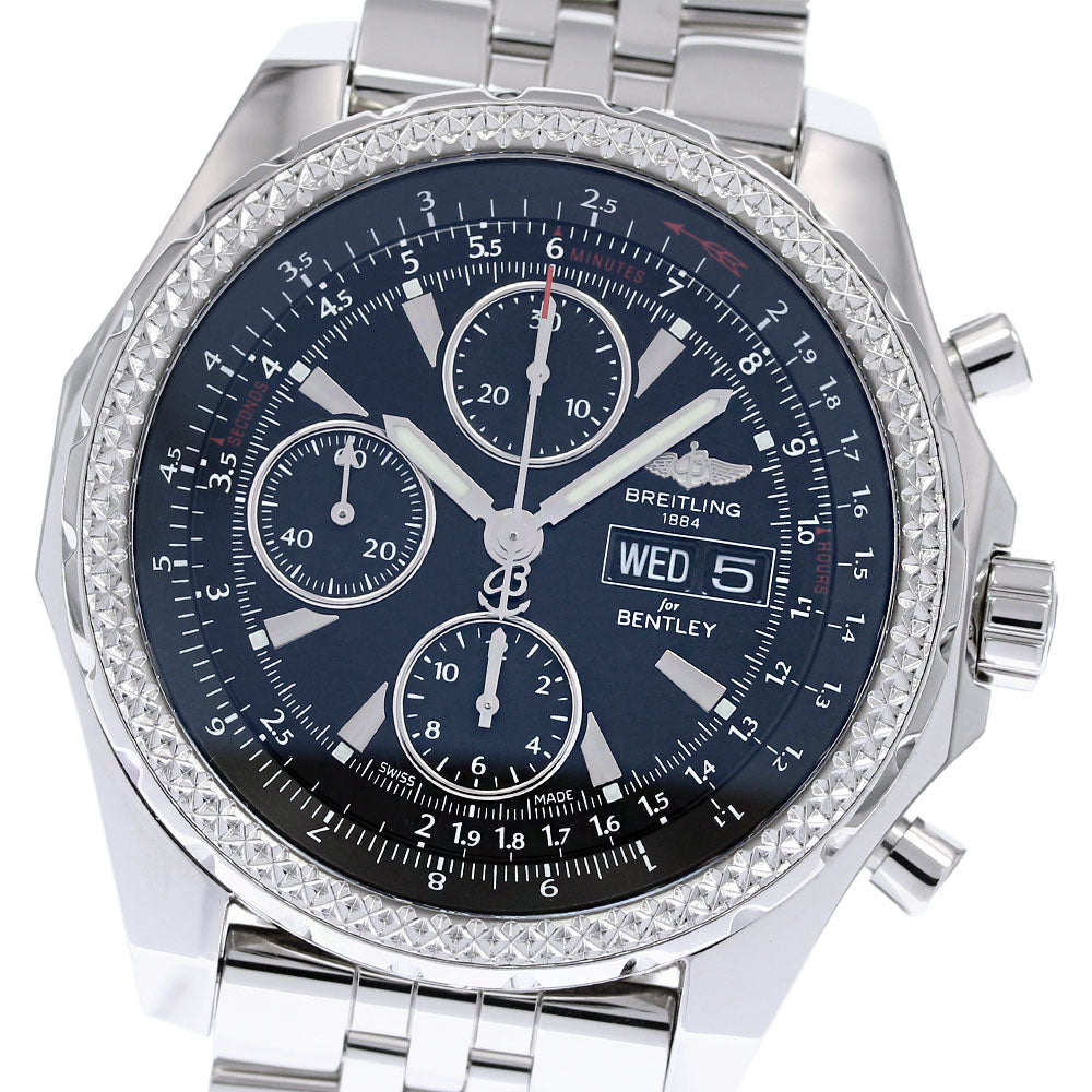 BREITLING Bentley GT A13362 Chronograph day date Automatic Men's_834932