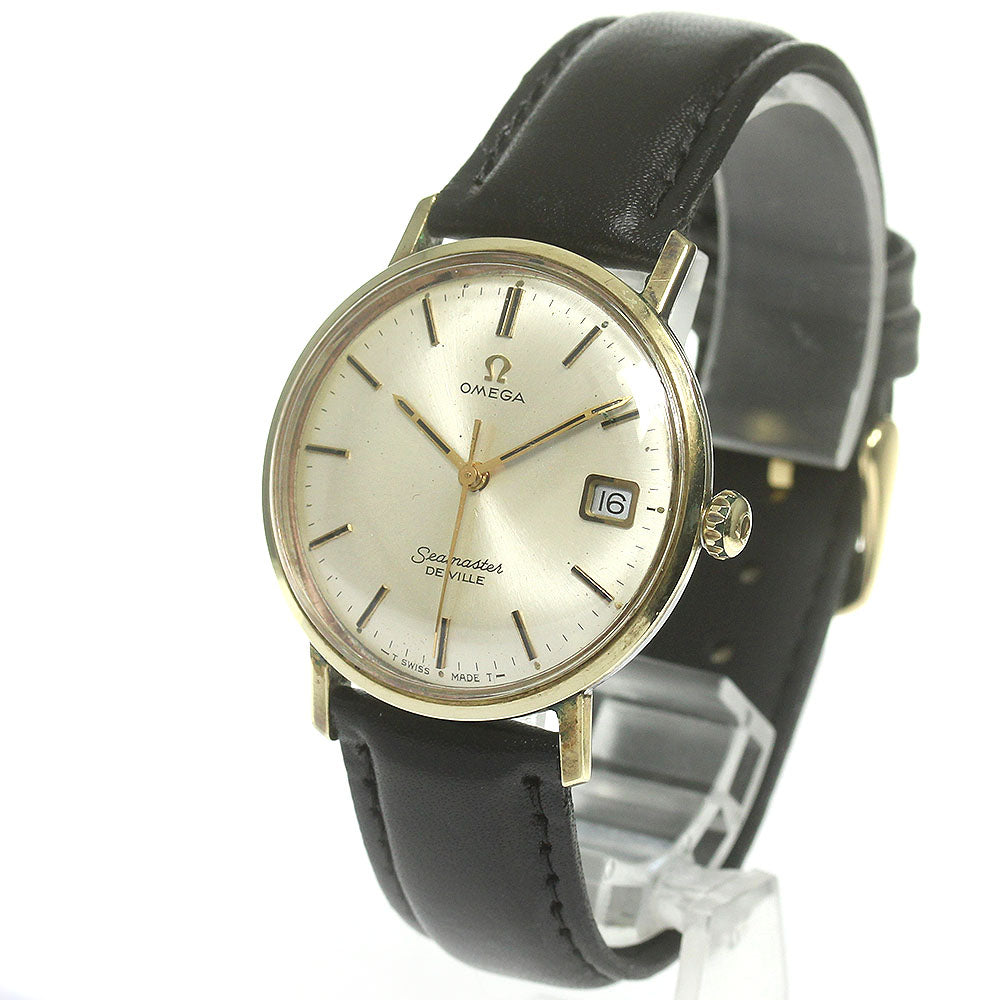OMEGA SeamasterDe Ville Date Silver Dial Hand Winding Men's Watch_834953