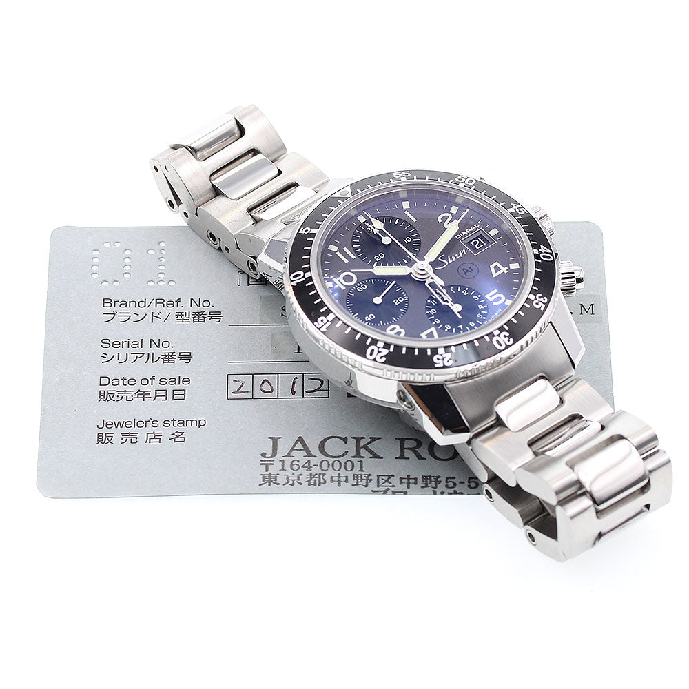 Sinn Diapal 103.B.SA.DIAPAL.M Chronograph Gray Dial Automatic Men's Watch_834991