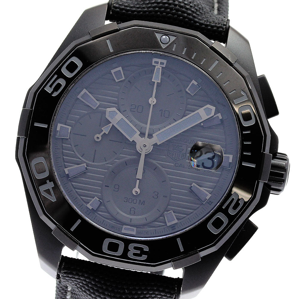 TAG HEUER Aquaracer Black Phantom CAY218B Caliber 16 Automatic Men's_835003