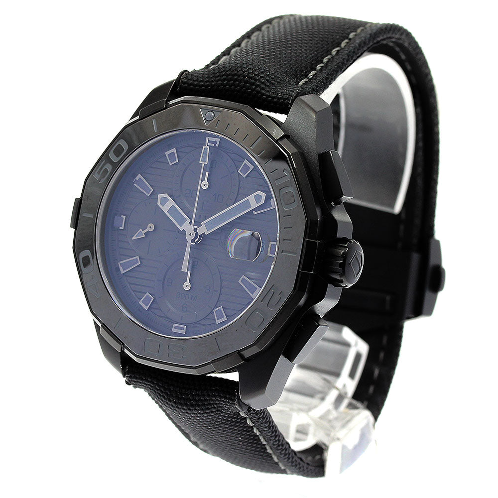 TAG HEUER Aquaracer Black Phantom CAY218B Caliber 16 Automatic Men's_835003