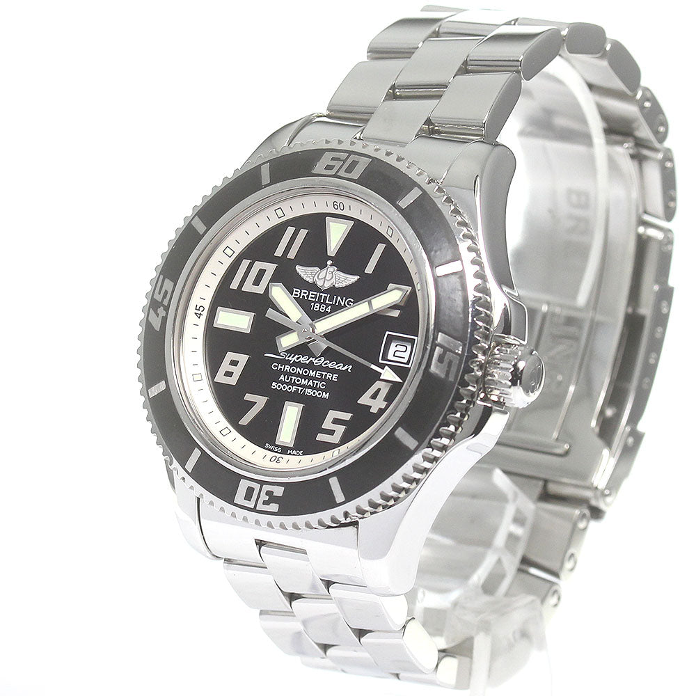 BREITLING Super Ocean 42 A17364 Date black Dial Automatic Men's Watch_835010